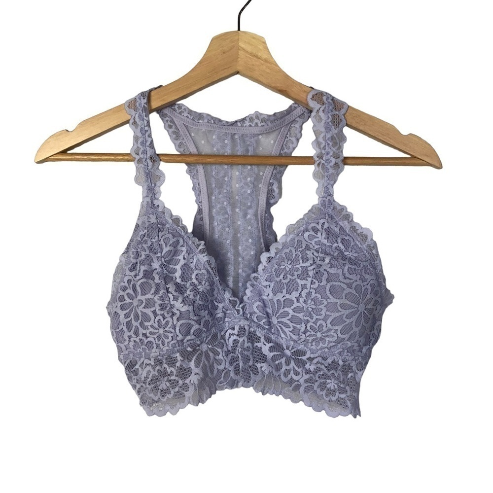 Aerie‎ Light Lavender Purple Racerback Bralette M